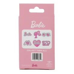 Barbie Mystery Enamel Pin Blind Box Series, Barbie Hand Heart, Barbie 1959 Logo, Barbie Ponytail Silhouette, Barbie Signature, Barbie Heart Sunglasses, or Barbie Heart Signature