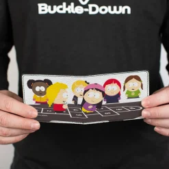 Bi-Fold Wallet - South Park Bebe and Wendy Deep Learning Hopscotch Group Scene