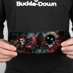 Bi-Fold Wallet - Space Your Face + Skull & Roses Galaxy