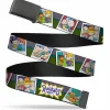 Black Buckle Web Belt - RUGRATS Character Snapshots Webbing