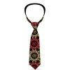 Buckle-Down Necktie - Aboriginal Black/Cream/Multi Color