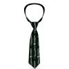 Buckle-Down Necktie - Americana One Hundred Dollar Bill Elements Black/Gray