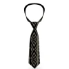 Buckle-Down Necktie - Aztec1 Gray/Black