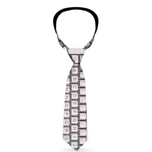 Buckle-Down Necktie - BD Keyboard
