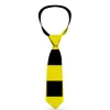 Buckle-Down Necktie - Buffalo Plaid Black/Neon Yellow