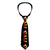 Buckle-Down Necktie - CALI Tropical Black/Multi Color