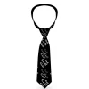 Buckle-Down Necktie - CALI Fade Diagonal Black/Gray/White