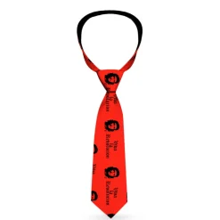 Buckle-Down Necktie - Che Red/Black