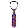 Buckle-Down Necktie - Colorado Skier1 Red/Mountains