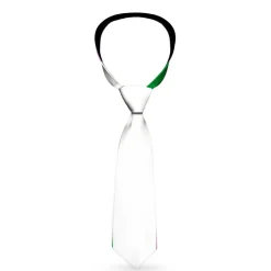 Buckle-Down Necktie - Flag Genderqueer Lavender/White/Green