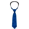 Buckle-Down Necktie - Golfing Silhouettes Collage Blues