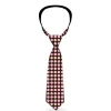 Buckle-Down Necktie - Mini Polka Dots Black/Pink