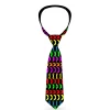 Buckle-Down Necktie - Mustaches Black/Multi Color