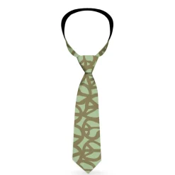 Buckle-Down Necktie - Peace Sage/Olive