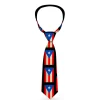 Buckle-Down Necktie - Puerto Rico Flag Weathered