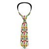 Buckle-Down Necktie - Sound Effect Checkers Multi Color