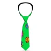 Buckle-Down Necktie - Sound Effects Green/Multi Color