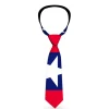 Buckle-Down Necktie - Stars & Stripes Ribbon Red/Blue/White