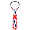 Buckle-Down Necktie - United Kingdom Flags Diagonal