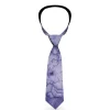Buckle-Down Necktie - Vivid Floral Collage2 Blues