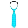 Buckle-Down Necktie - Wallpaper2 Baby Blue/Blue