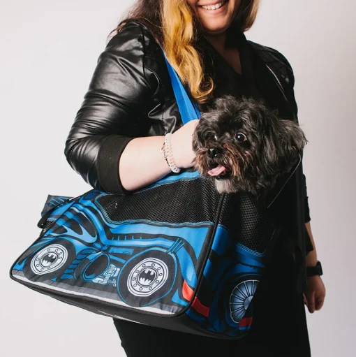 Buckle-Down Pet Carrier - Batman Bat Mobile Car