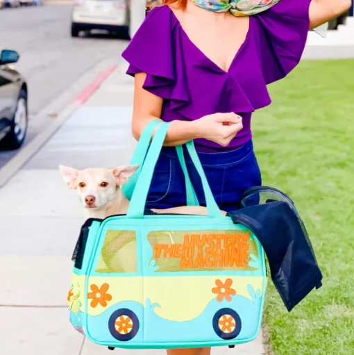 Buckle-Down Pet Carrier - Scooby Doo The Mystery Machine Van
