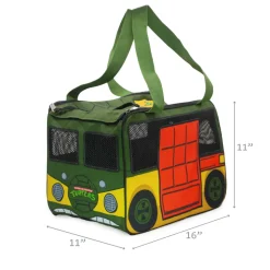 Buckle-Down Pet Carrier - TEENAGE MUTANT NINJA TURLES Party Wagon Turtle Van