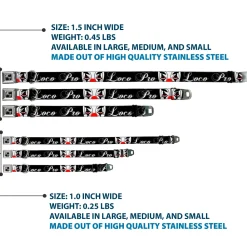 Buckle-Down Seatbelt Buckle Dog Collar - Loco Pro Clown