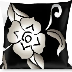 Buckle-Down Throw Pillow - Only God Can Judge Me Black/White