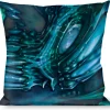 Buckle-Down Throw Pillow - TJ-Brutal Blue