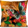 Buckle-Down Throw Pillow - TJ-Butterflies