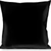 Buckle-Down Throw Pillow - Sketch Stars Black/Multi Color