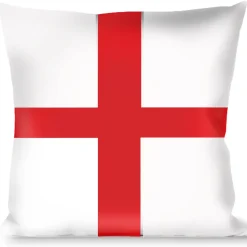 Buckle-Down Throw Pillow - England Flags