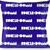 Buckle-Down Throw Pillow - BUCKLE-DOWN Shapes Blue/White