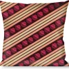 Buckle-Down Throw Pillow - Cupcake Wallpaper