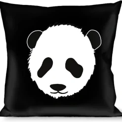 Buckle-Down Throw Pillow - Panda Bear Repeat