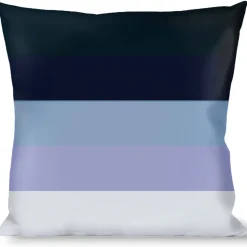 Buckle-Down Throw Pillow - Spectrum Blue
