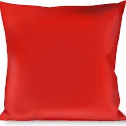 Buckle-Down Throw Pillow - Red Print Print