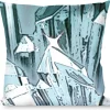 Buckle-Down Throw Pillow - Crystals3 Clear