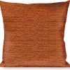 Buckle-Down Throw Pillow - Wood Grain2 Horizontal Reddish Brown