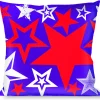 Buckle-Down Throw Pillow - Stargazer Blue/White/Red