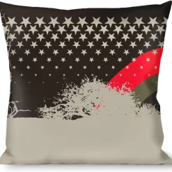 Buckle-Down Throw Pillow - Starry Forest