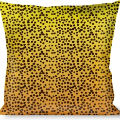 Buckle-Down Throw Pillow - Cheetah