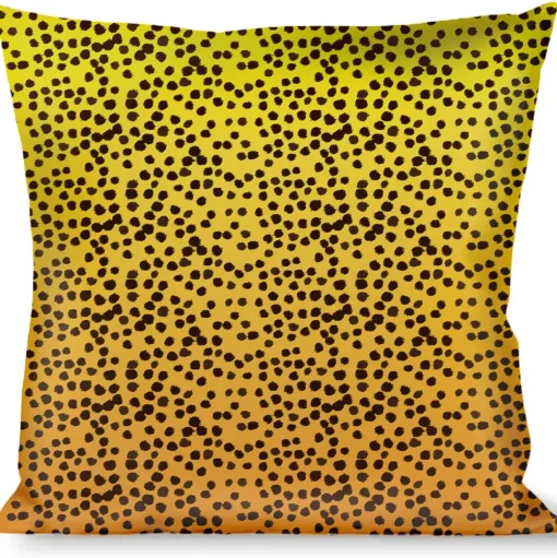 Buckle-Down Throw Pillow - Cheetah