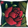 Buckle-Down Throw Pillow - Death Before Dishonor C/U Black