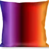 Buckle-Down Throw Pillow - Zarape3 Vertical Multi Color Fade