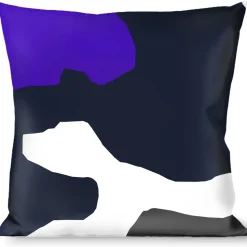 Buckle-Down Throw Pillow - Camo Blue
