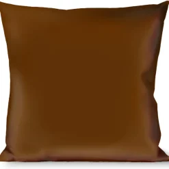 Buckle-Down Throw Pillow - Brown