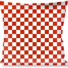 Buckle-Down Throw Pillow - Checker Red/White